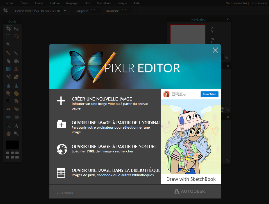 pixlr editor gratuit