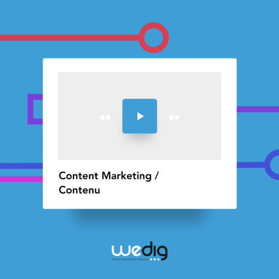Wedig agence Content Marketing